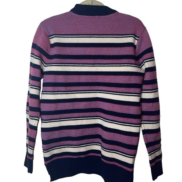 Scotch And Soda Mens Sweater Size Medium Purple Funnel Knit Crewneck China - Picture 5 of 10